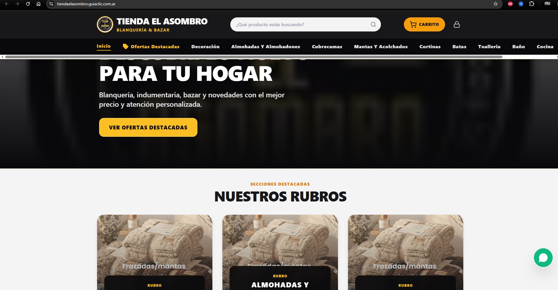 Tienda El Asombro - Tienda online